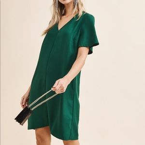 Dynamite Flutter Sleeve T-shirt Dress XS